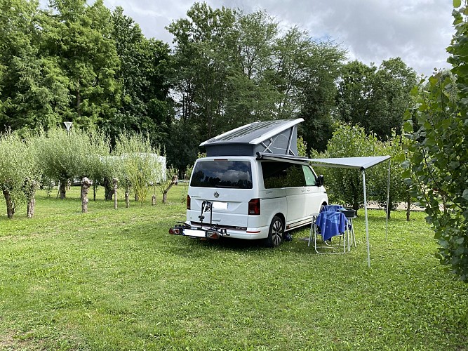 Emplacement camping-car - Camping Le Marais Sauvage