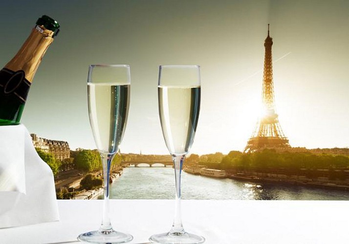 Crucero por el Sena – Con ½ botella de champán