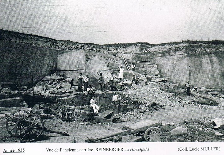 Les carrières de grès 