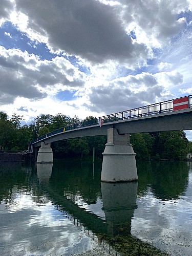 Quartier de la Pie et sa passerelle