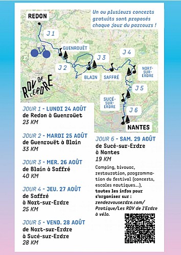 RDV de l'Erdre à Guenrouët Festival du vélo
