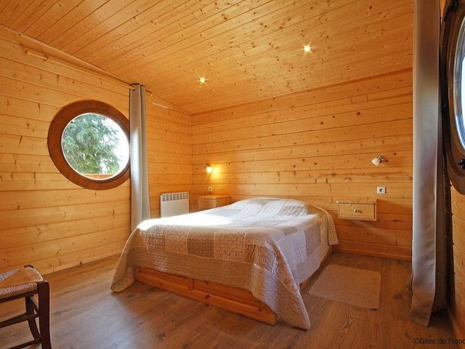Gîte La Cabane Tchanquée de la forêt