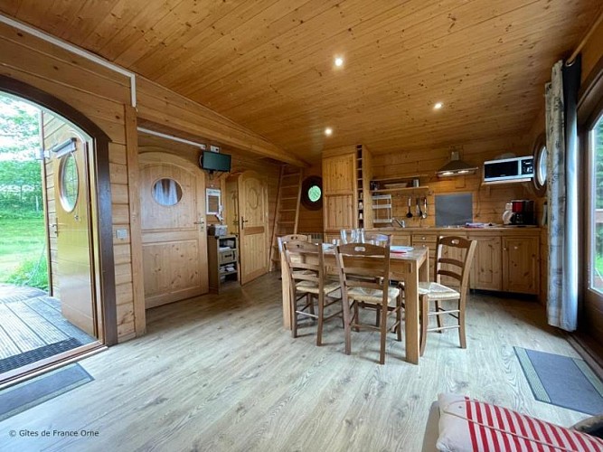 La Cabane Tchanquée de la forêt