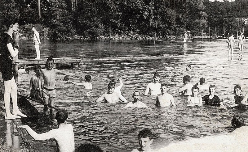 Baignades et guinguettes