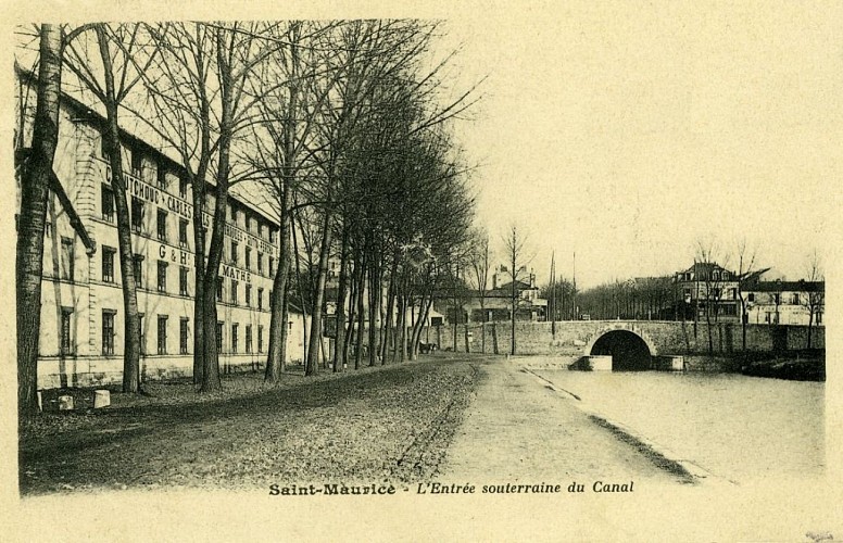 Le tunnel-canal de Saint-Maur