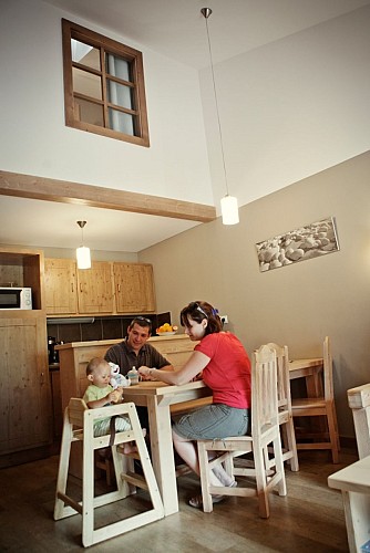 Appartement 6 personne côté pistes- les Grandes Feignes - au pied des pistes de la station La Bresse