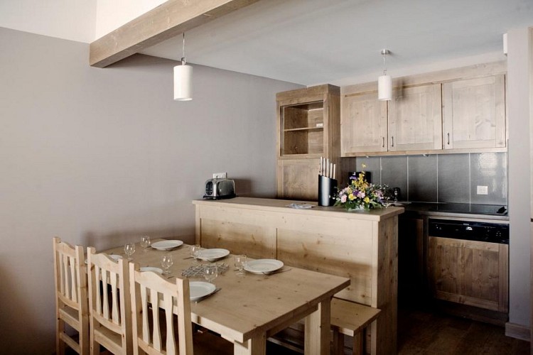 Appartement 6 personne côté pistes- les Grandes Feignes - au pied des pistes de la station La Bresse