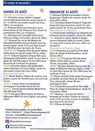 Festival Les Romanesques