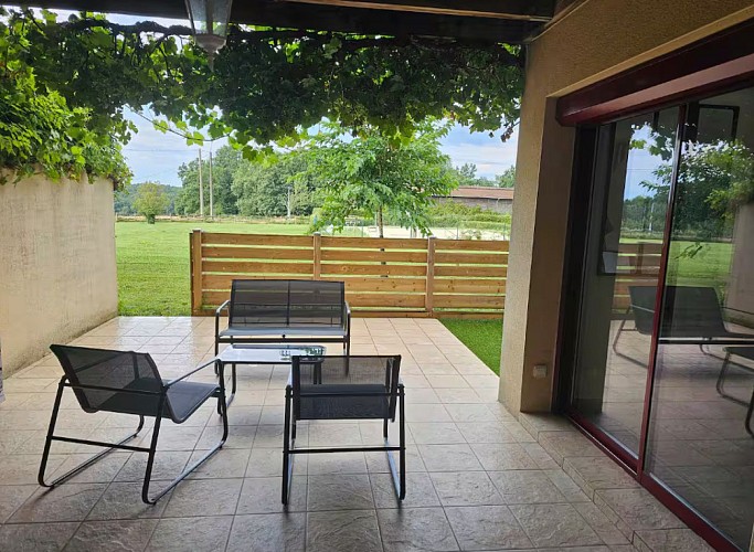 Gîte Le pin Framarin Buche Eco terrasse