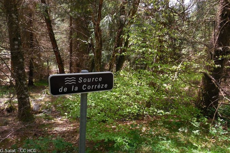 Sources de la Corrèze