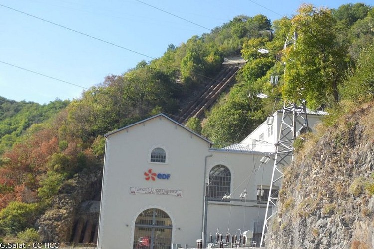 The Val Beneyte power station