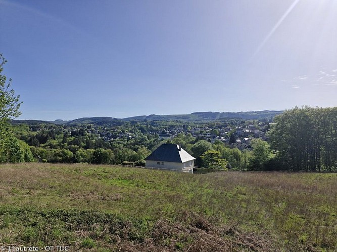 Point de vue sur Treignac