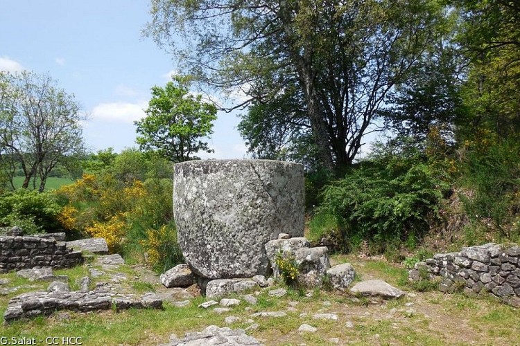 Gallo-Roman remains at Les Cars