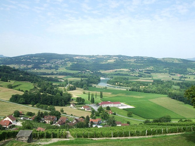 Compostelle Savoie - Etappe 2 - Van Chanaz naar Yenne