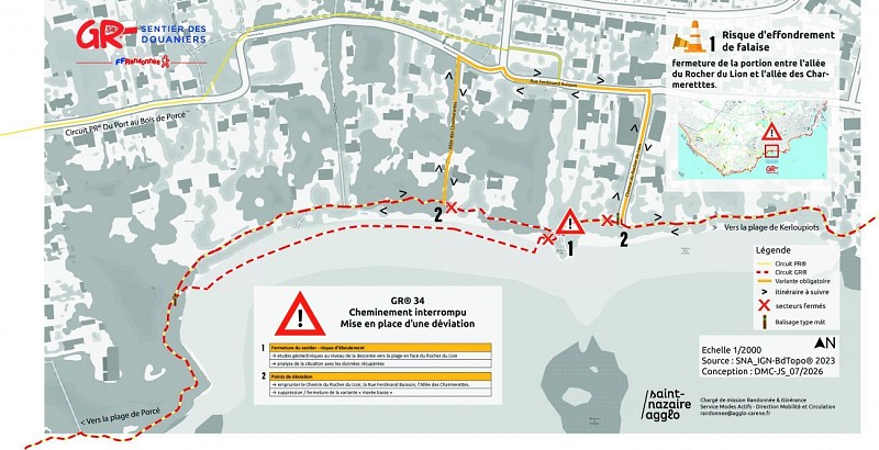 Plan de déviation