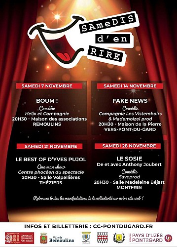Show - Boum - Samedis d'en Rire Festival