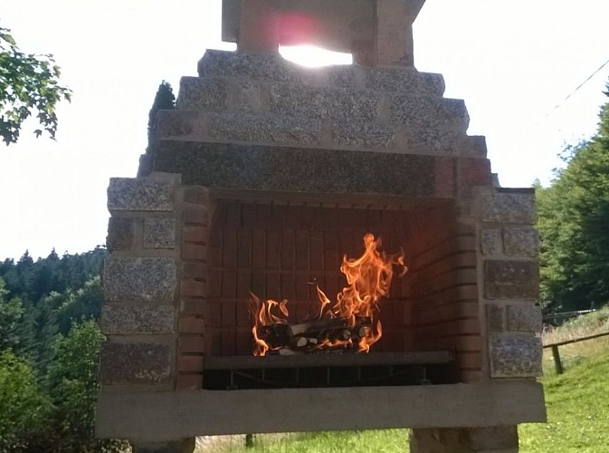 Chalet LA FEUILLÉE NOUVELLE - Barbecue