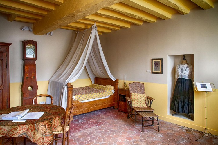 Chambre du couple Claude et Rosalie