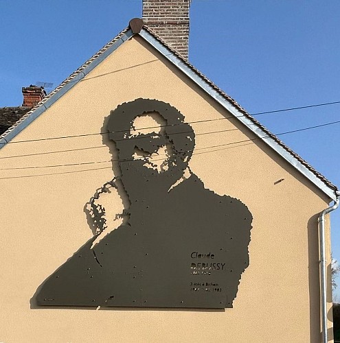 Maison-Musée Claude Debussy pignon ouest