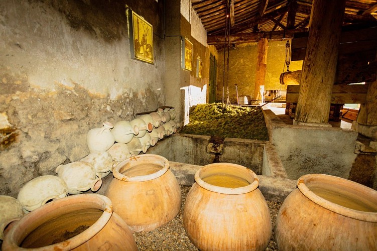 Mas of the Tourelles - Gallo-roman cellar
