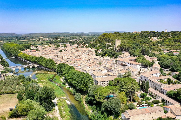 Sommières Roman bridge