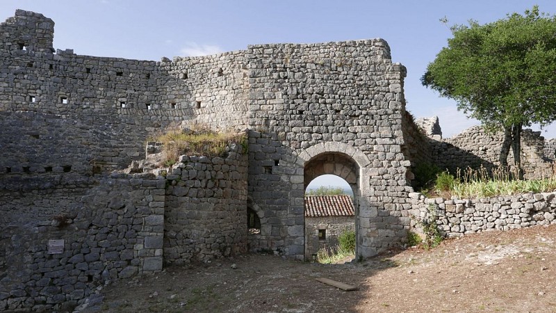 Le castrum d'Allègre