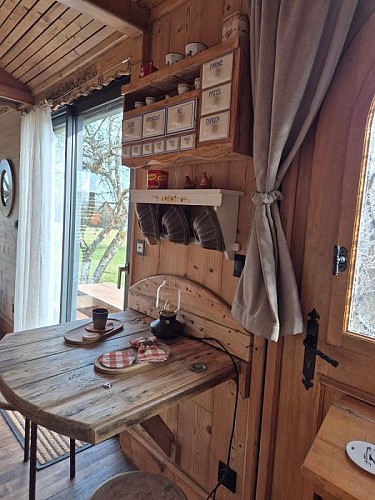 Roulotte GrandJardin - l'escapade rustique