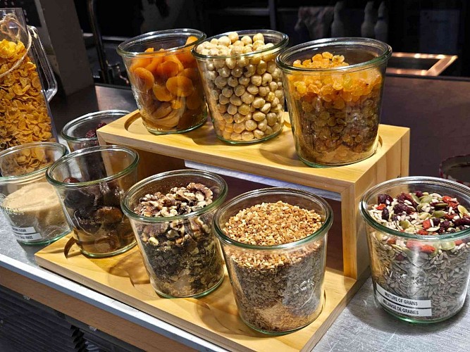 Buffet petit-déjeuner