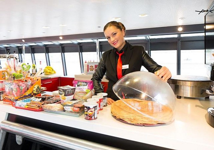 Croisière guidée sur la Seine avec pause gourmande