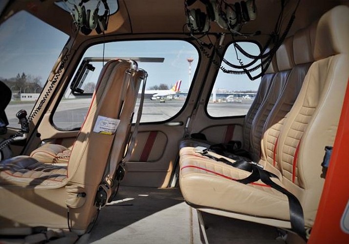 Survol de Berlin en hélicoptère – départ de Strausberg