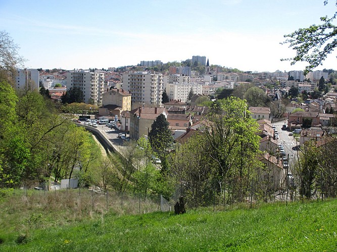 Vue sur Oullins