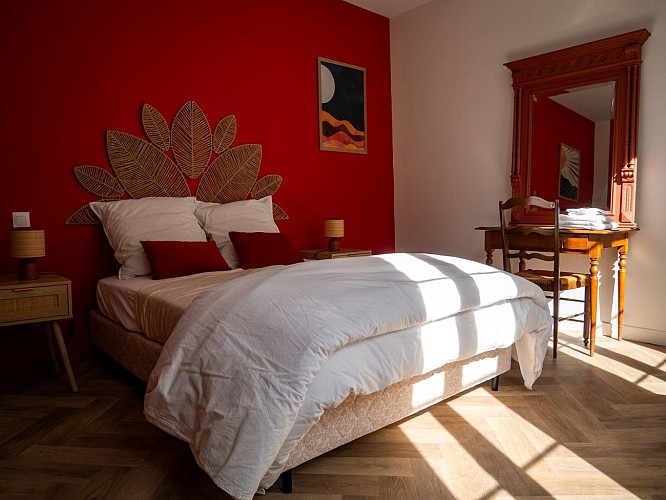 L'atelier nivernais - chambre terracotta