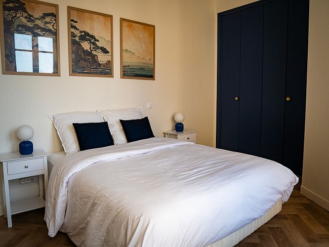 L'atelier nivernais - chambre bleue