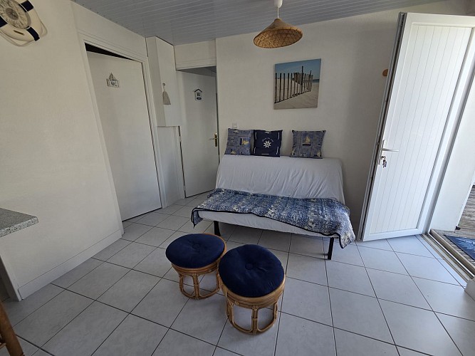 Maisonnette 4 couchages à 800m de la plage !
