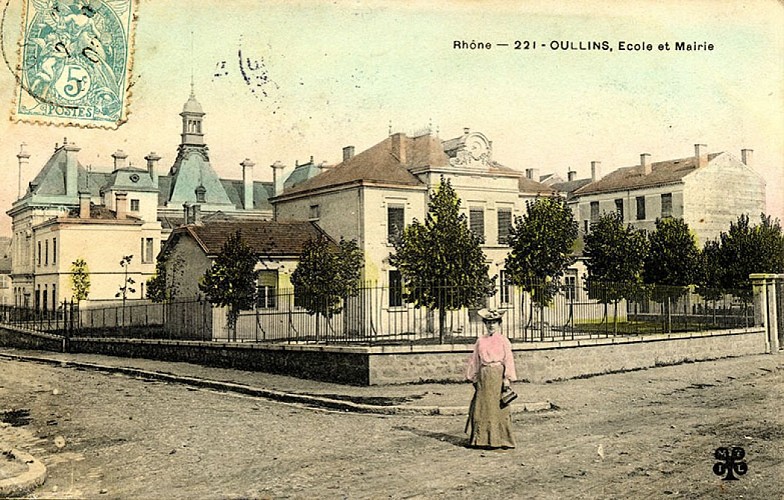 Rue Raspail et Hôtel de Ville
