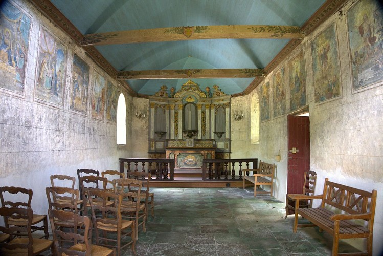 Vue intérieur de la chapelle