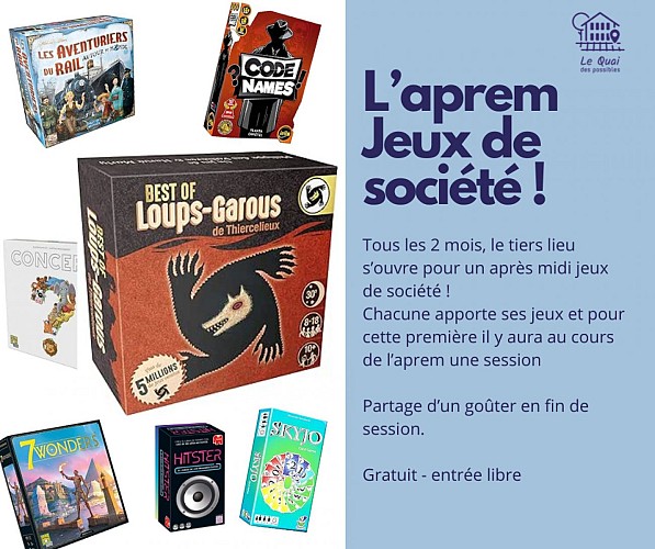 L'APREM JEUX DE SOCIÉTÉ