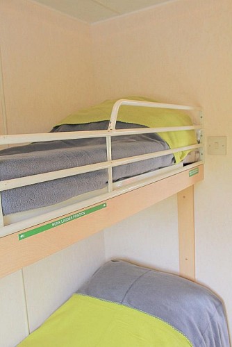 Bungalow la Carpe chambre lits superposés