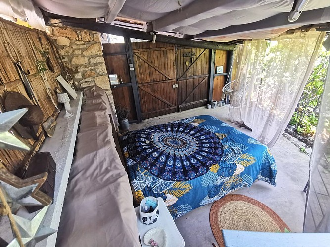 La Hutte - Glamping romantique en sud Ardèche