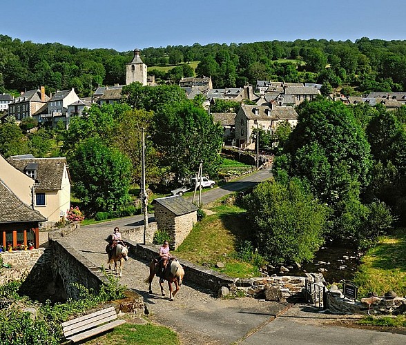 Pont des Pèlerins à Saint-Chély d'Aubrac