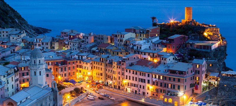 Ausflug nach Cinque Terre inklusive Bootstour - ab Florenz