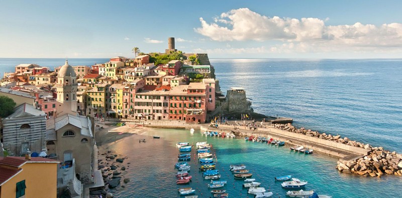 Excursion à Cinque Terre avec tour en bateau - au départ de Florence
