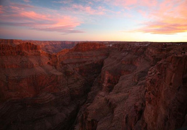 Survol en avion du Grand Canyon - Au départ du Grand Canyon South Rim (plateau sud)