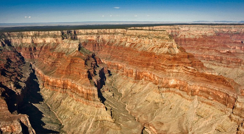 Survol en avion du Grand Canyon - Au départ du Grand Canyon South Rim (plateau sud)