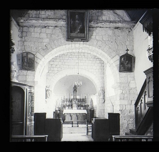 Église Saint-André de Yainville, photographies, 1938