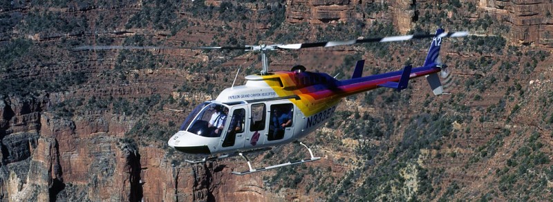 Survol en hélicoptère du Grand Canyon (30 mn) - Au départ du Grand Canyon South Rim (plateau sud)