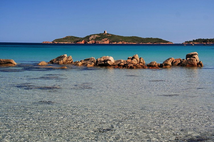 La plage de Pinarello