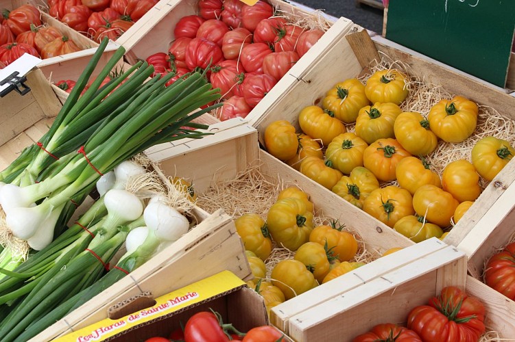 Marché de Villeneuve lez Avignon