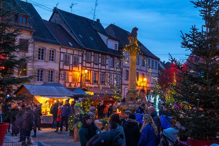 Illumination de Noël à Molsheim