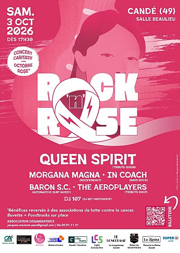 Concert caritatif - Rock'n Rose - Candé